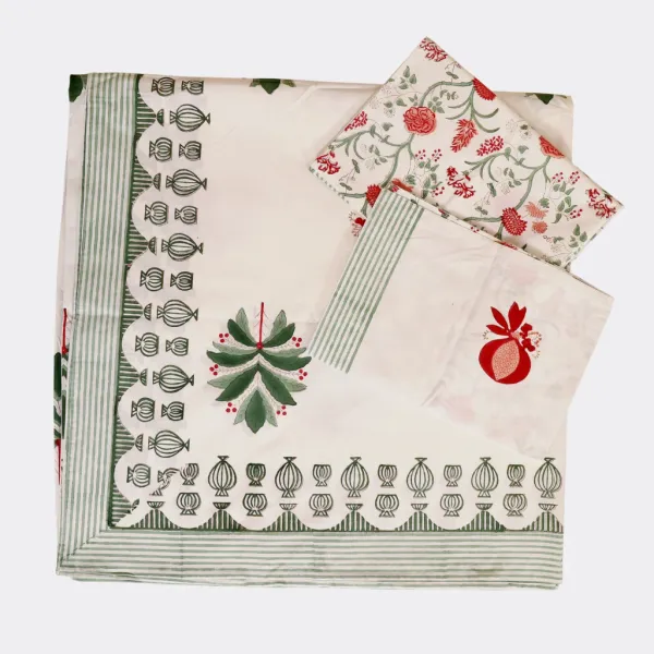 Off_White_100%_Cotton_Hand_Block_Bedding_Sets_For_Everyday_Use