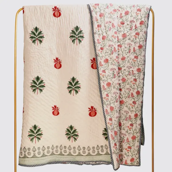 Off_White_100%_Cotton_Hand_Block_Bedding_Sets_For_Everyday_Use