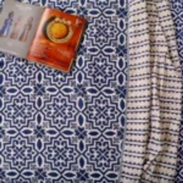 Blue_100%_Cotton_Hand_Block_Bedding_Sets_For_Everyday_Use