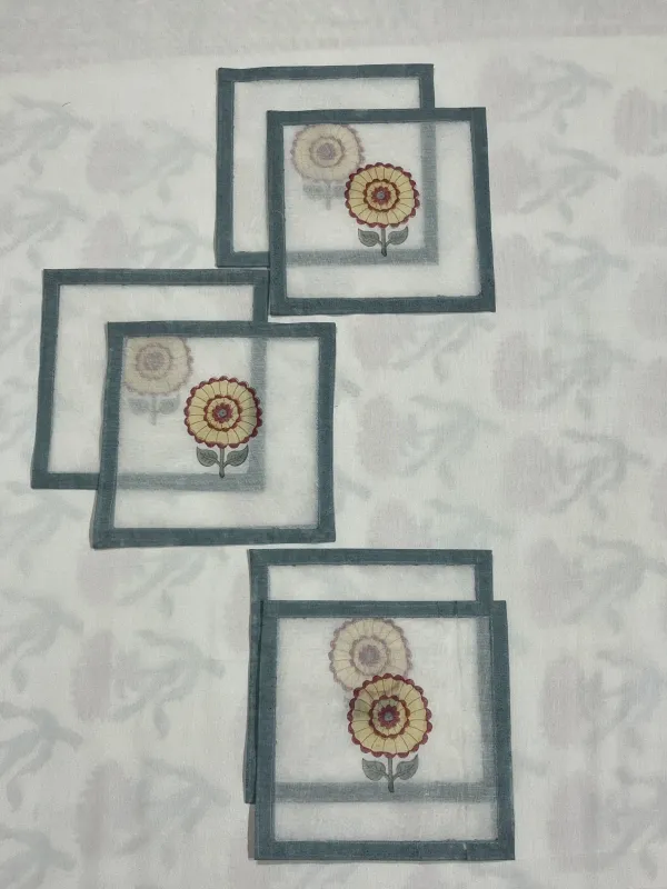 Off_White_Organdie_Coaster_Set_For_Everyday_Use