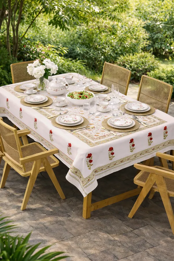 White_Canvas_Table_Cloth_For_Everyday_Use
