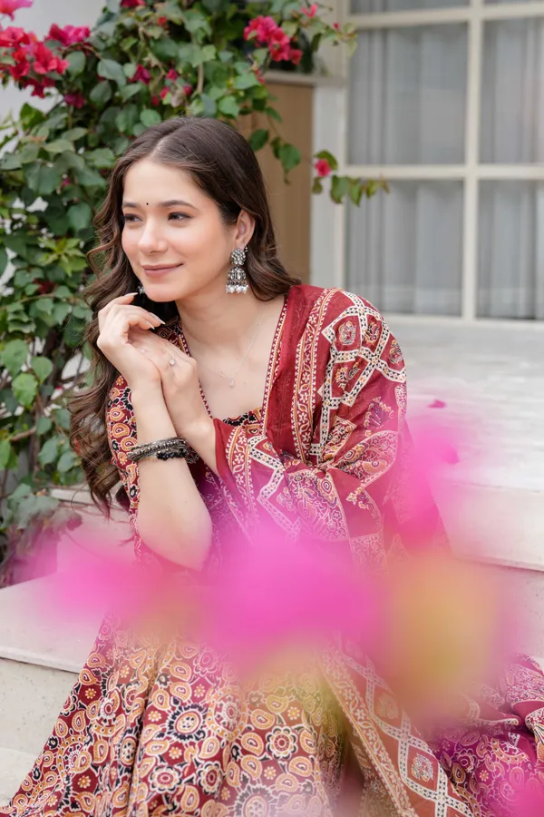 Maroon_Cotton__Kurta_For_Women