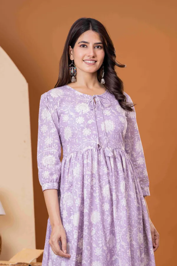 Purple_Cotton_Dress_For_Women