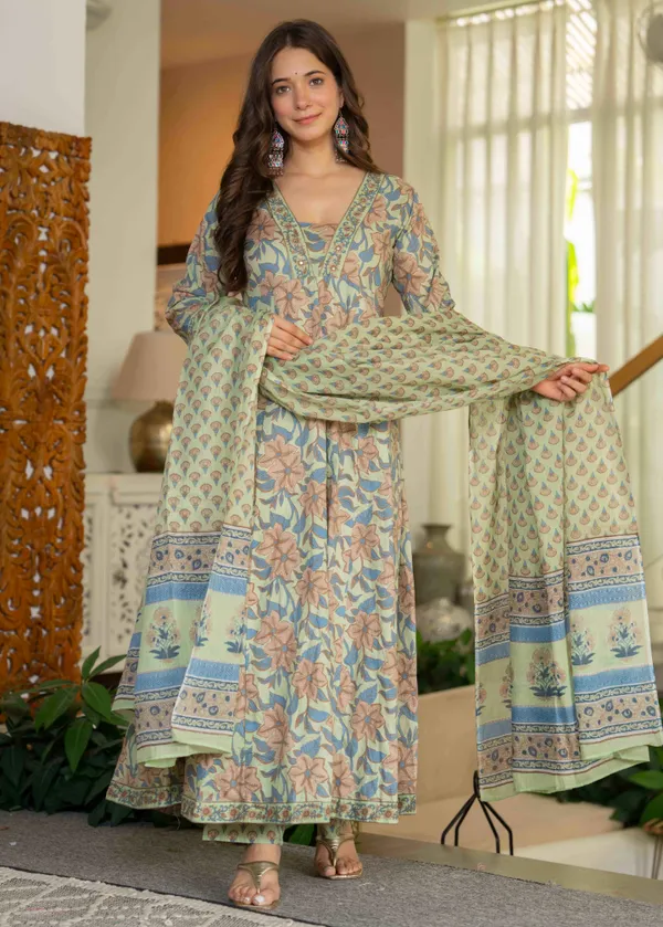 Green_Cotton__Kurta_For_Women