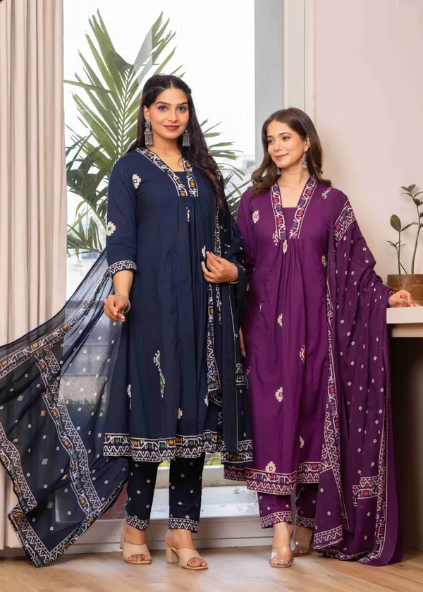Purple_Cotton_Anarkali_Kurta_For_Women