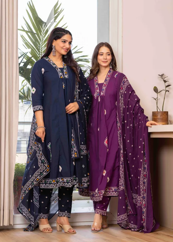 Purple_Cotton_Anarkali_Kurta_For_Women