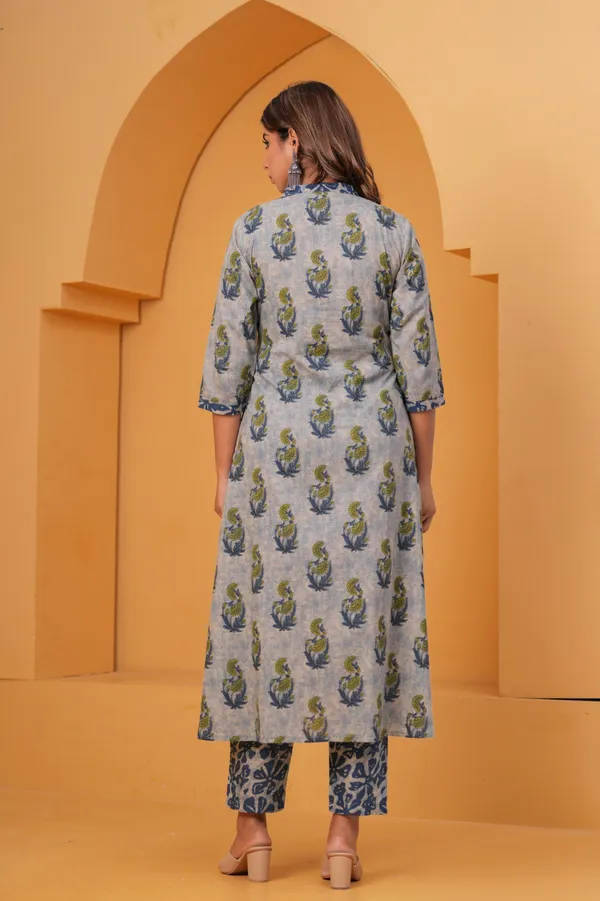Grey_Cotton_Kurta_Set_For_Women
