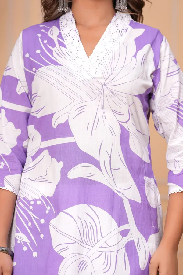 Lavender_Cotton_Anarkali_Kurta_For_Women