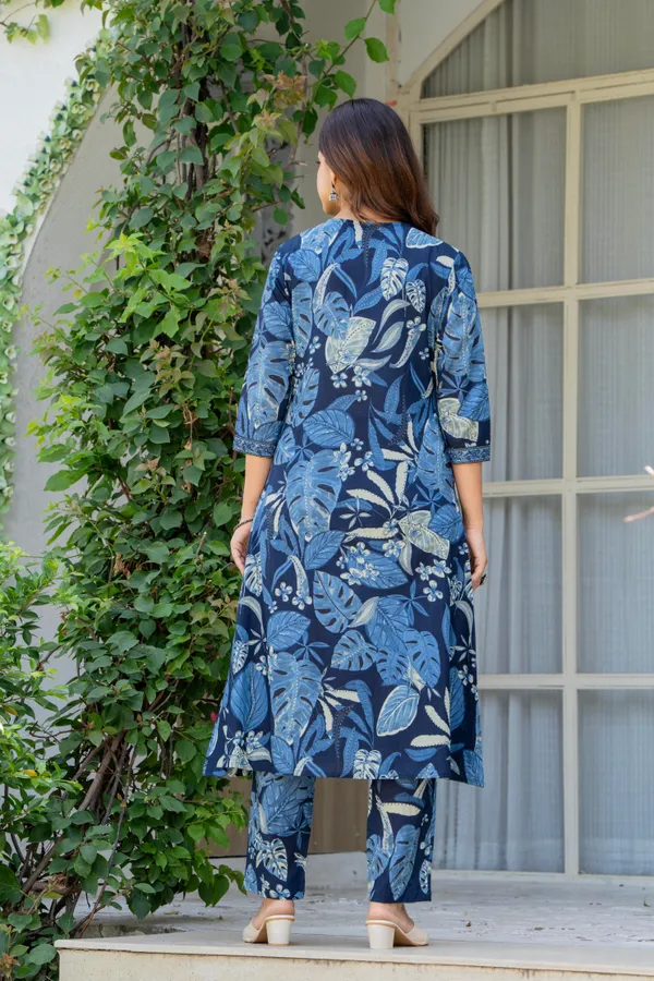 Blue_Cotton__Kurta_For_Women