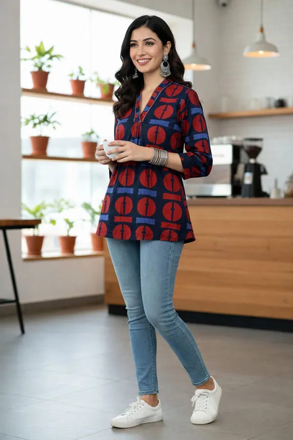 Jaimini_Women_Printed_Straight_Kurta_(Blue)