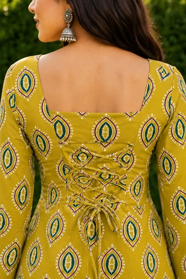 Jaimini_Women_Printed_Straight_Kurta_(Yellow)