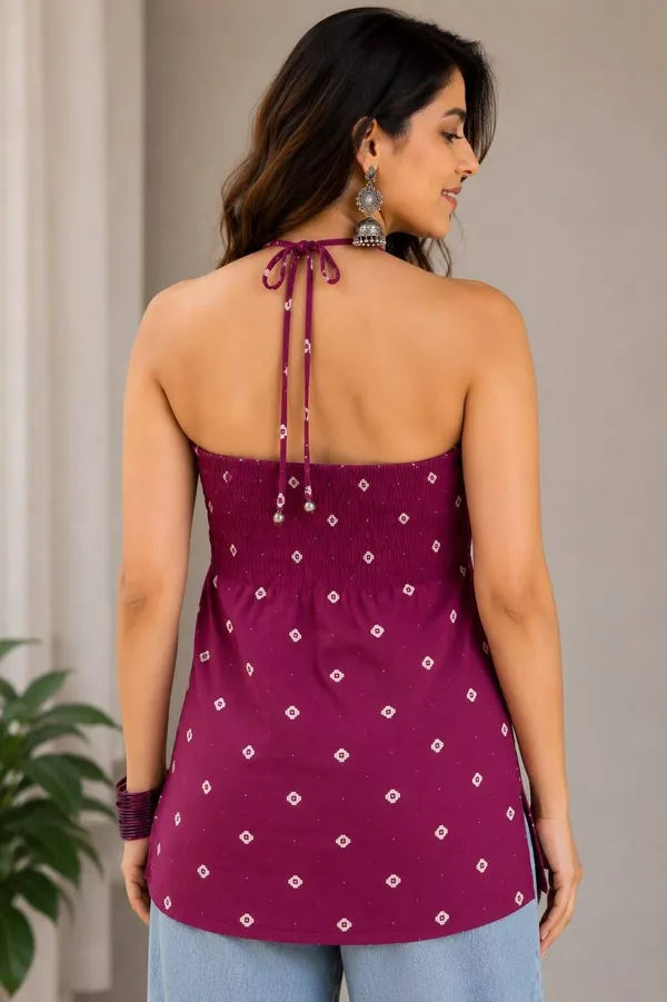 Jaimini_Women_Printed_Straight_Kurta_(Maroon)