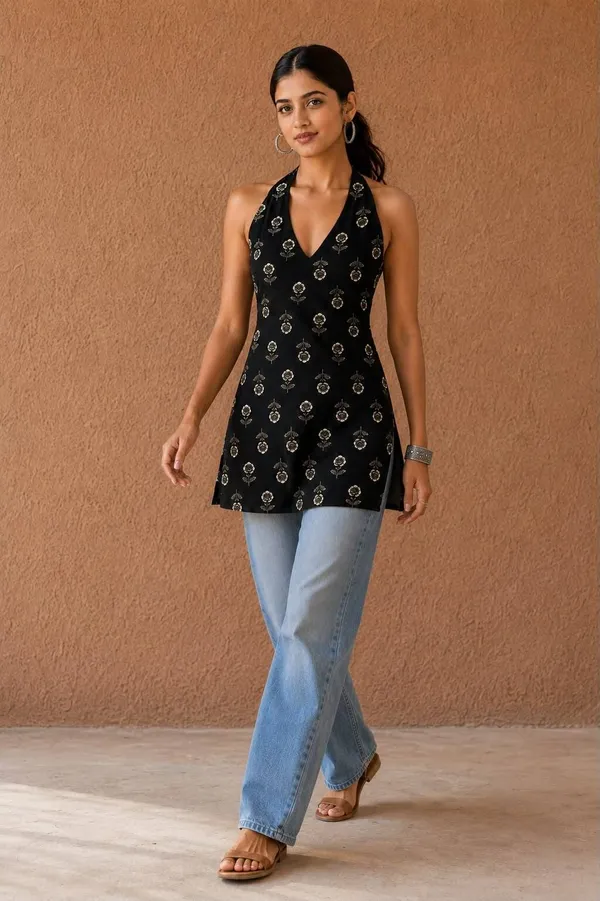 Jaimini_Women_Printed_Straight_Kurta_(Black)