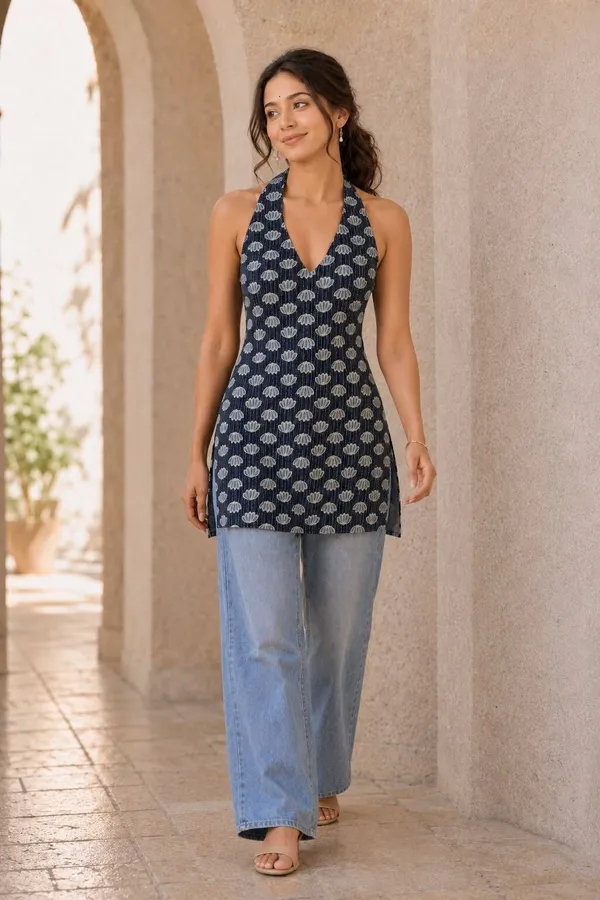 Jaimini_Women_Printed_Straight_Kurta_(Dark_Blue)