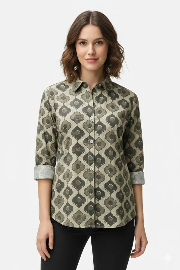 JAIMINI_Women_Printed_Casual_Beige_Shirt_()
