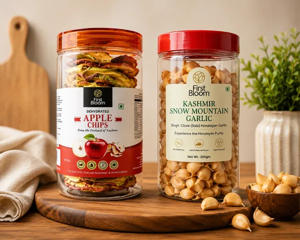Firsbloom_Dehydrated_Apple_Chips_And_Snow_Mountain_Single_Clove_Garlic_Pack_Of_2