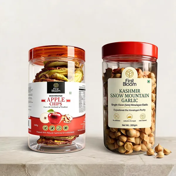Firsbloom_Dehydrated_Apple_Chips_And_Snow_Mountain_Single_Clove_Garlic_Pack_Of_2