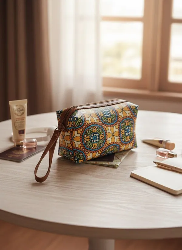 Multicolor_Artisan_Print_Luxe_Cosmetic_Pouch_With_Wrist_Strap