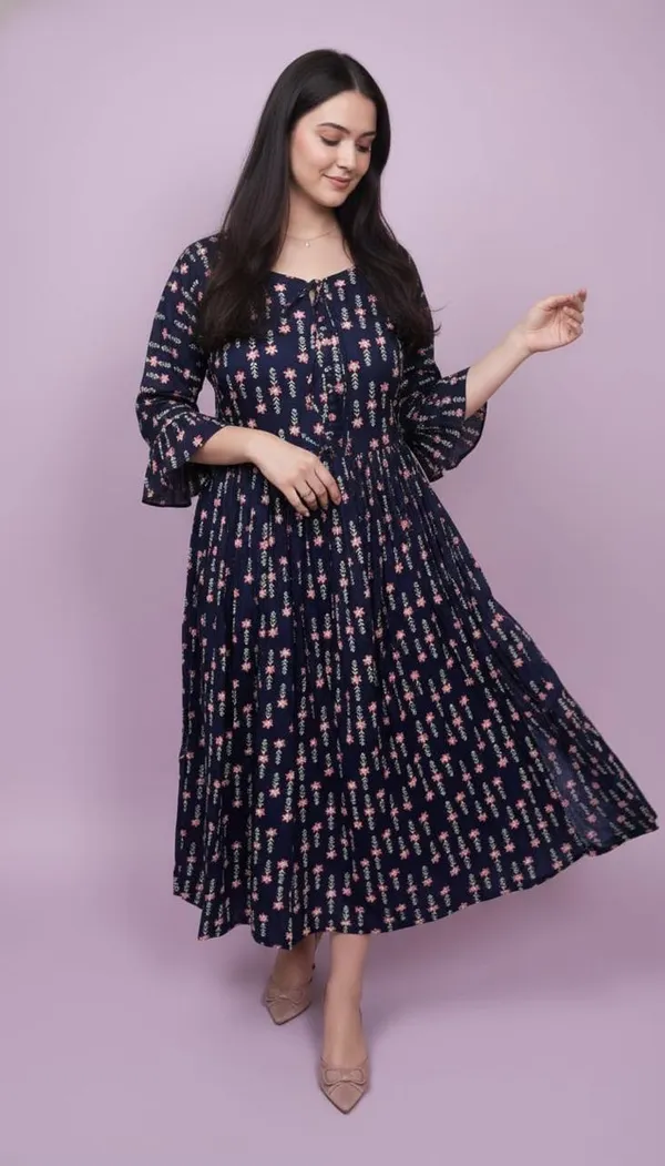 Navy_Blue_Floral_Printed_Tiered_Maxi_Dress_With_Bell_Sleeves