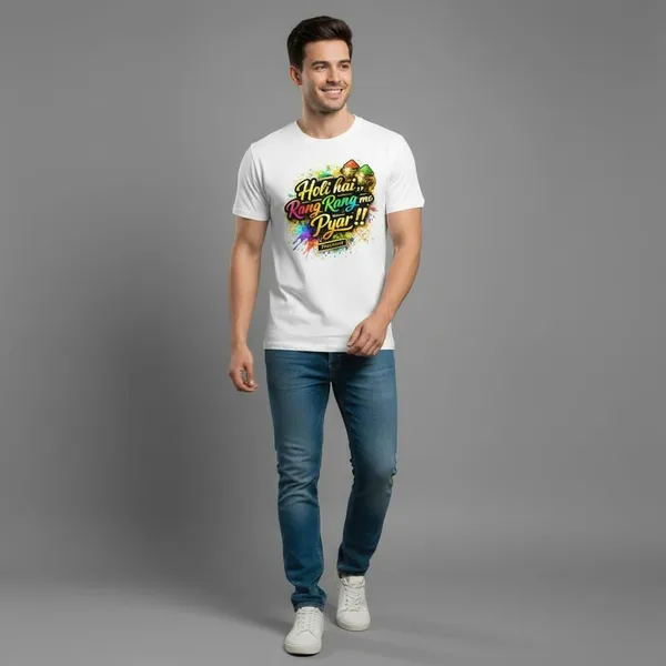 Holi_Hai_Rang_Rang_Me_Pyar_Premium_White_T-Shirt
