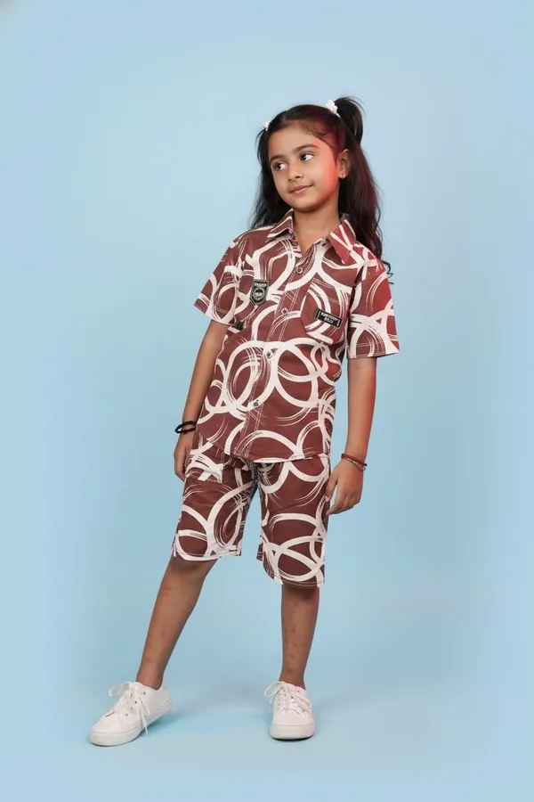 Brown_Geometric_Print_Co-Ord_Set_For_Kids