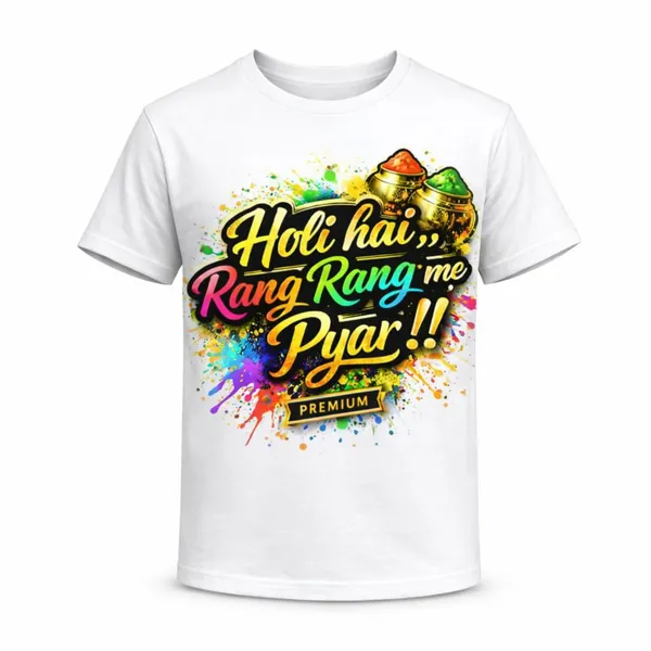Holi_Hai_Rang_Rang_Me_Pyar_Premium_White_T-Shirt