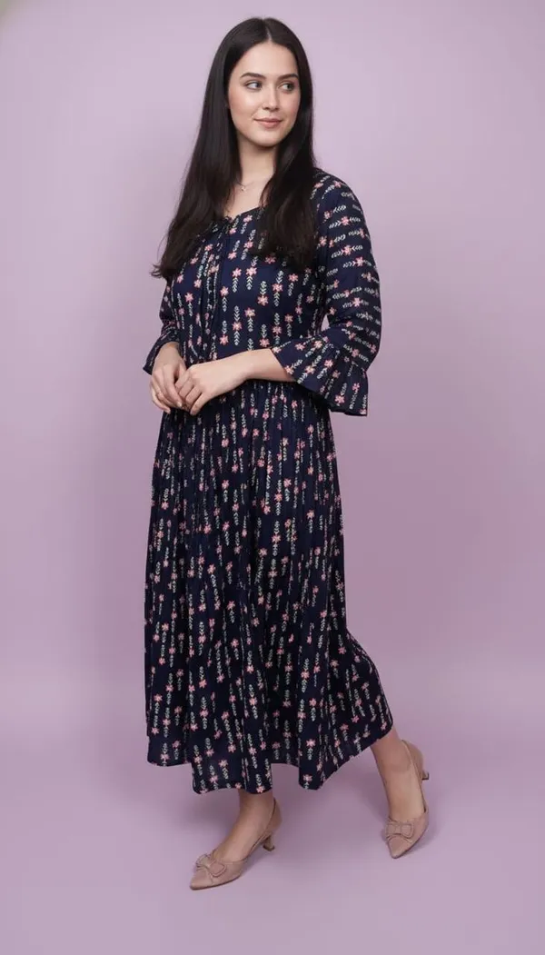 Navy_Blue_Floral_Printed_Tiered_Maxi_Dress_With_Bell_Sleeves