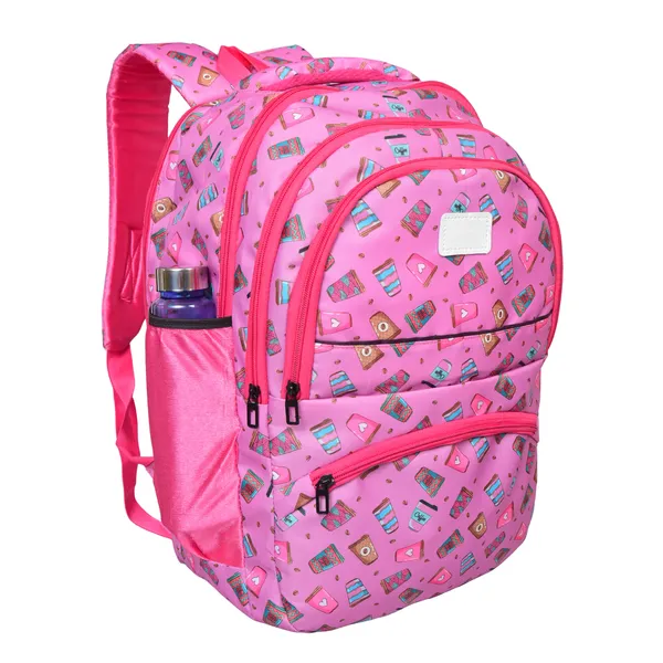 Pink_Polyester_School_Bag_For_Unisex