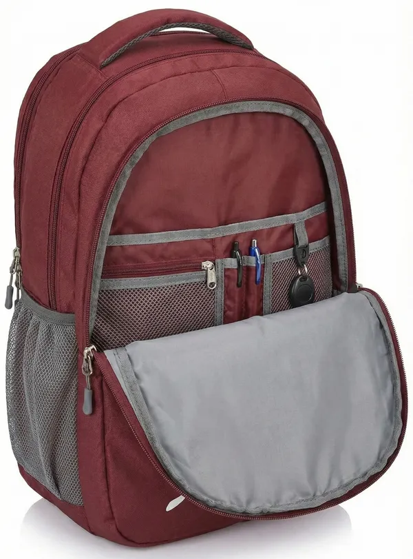 Maroon_Polyester_School_Bag_For_Unisex
