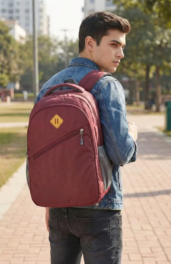 Maroon_Polyester_School_Bag_For_Unisex
