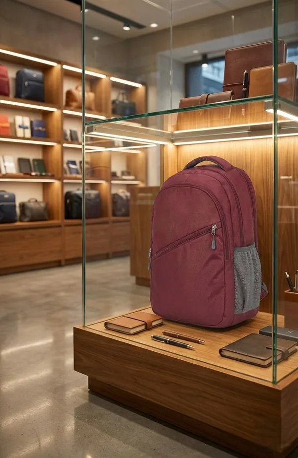 Maroon_Polyester_School_Bag_For_Unisex