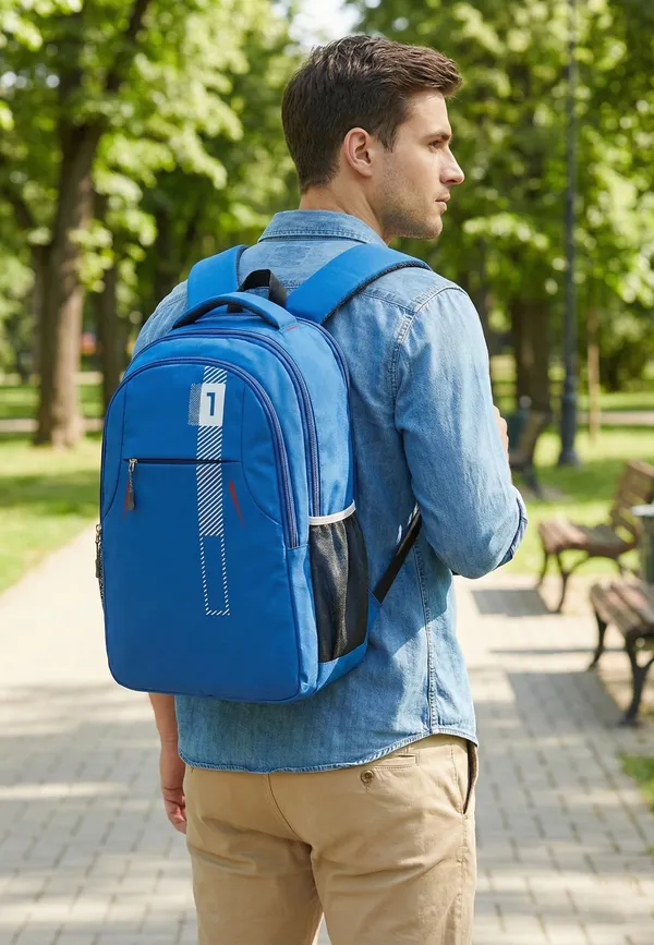 Sky_Blue_Polyester_School_Bag_For_Unisex