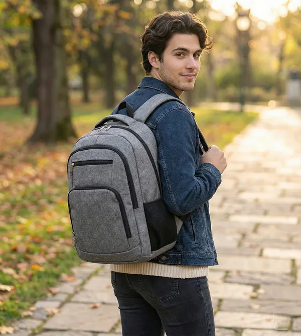 Grey_Polyester_Office_Bag_For_Unisex