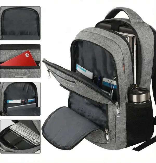 Grey_Polyester_Office_Bag_For_Unisex