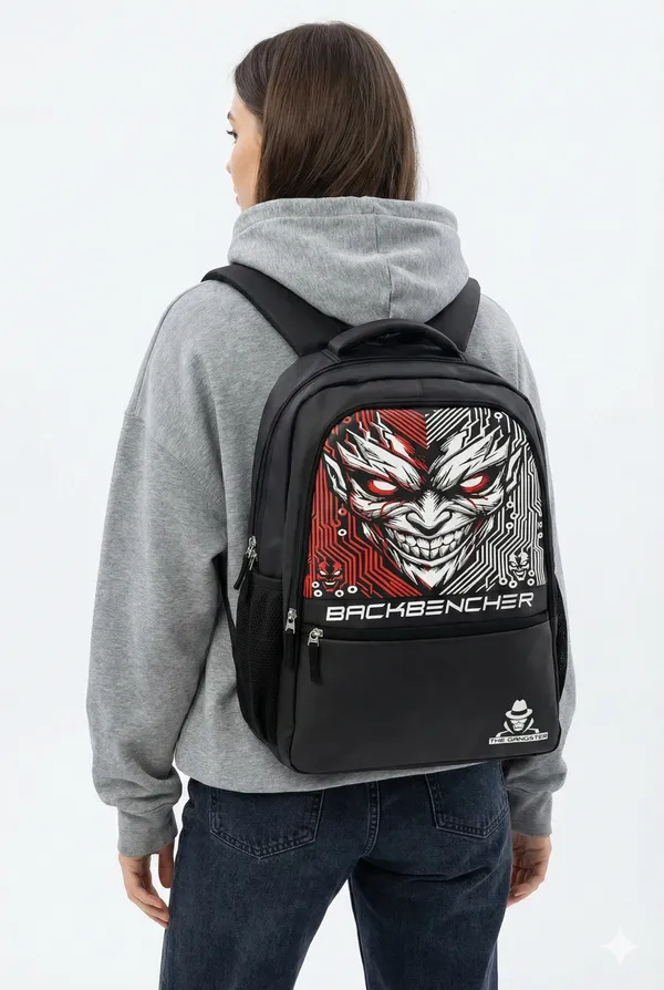 Black_Printed_Polyester_College_Bag_For_Unisex