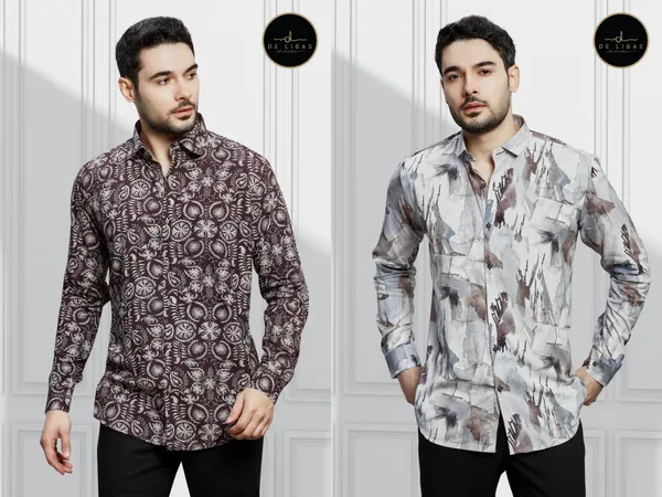 Wine_&_White_Tencil_Fabric_Shirt_Combo_Pack_of_2_for_Men