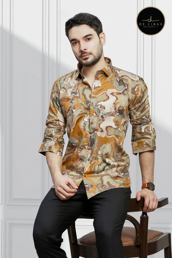 Mustrad_Colour_Abstract_Digital_Print_Shirt_For_Men