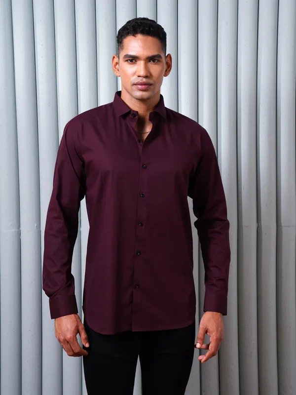 Wine_Monopoly_Premium_Lycra_Shirt_For_Men