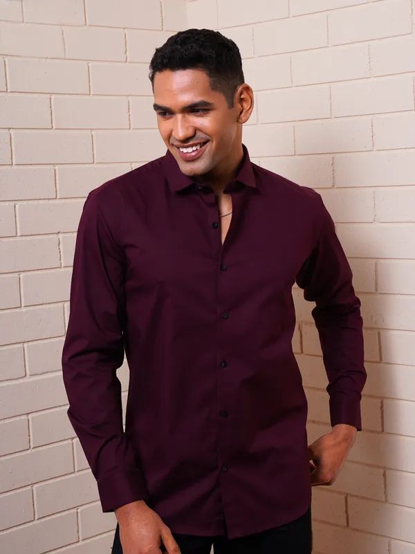 Wine_Monopoly_Premium_Lycra_Shirt_For_Men