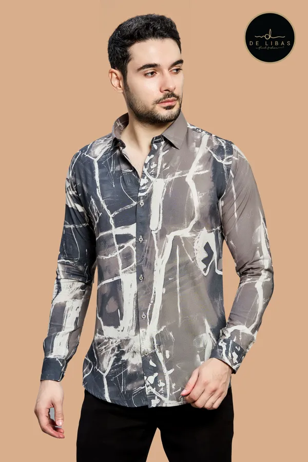 Charcoal_Grey_&_White_Abstract_Rayon_Digital_Print_Shirt_for_Men