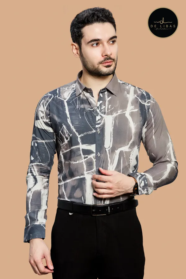 Charcoal_Grey_&_White_Abstract_Rayon_Digital_Print_Shirt_for_Men