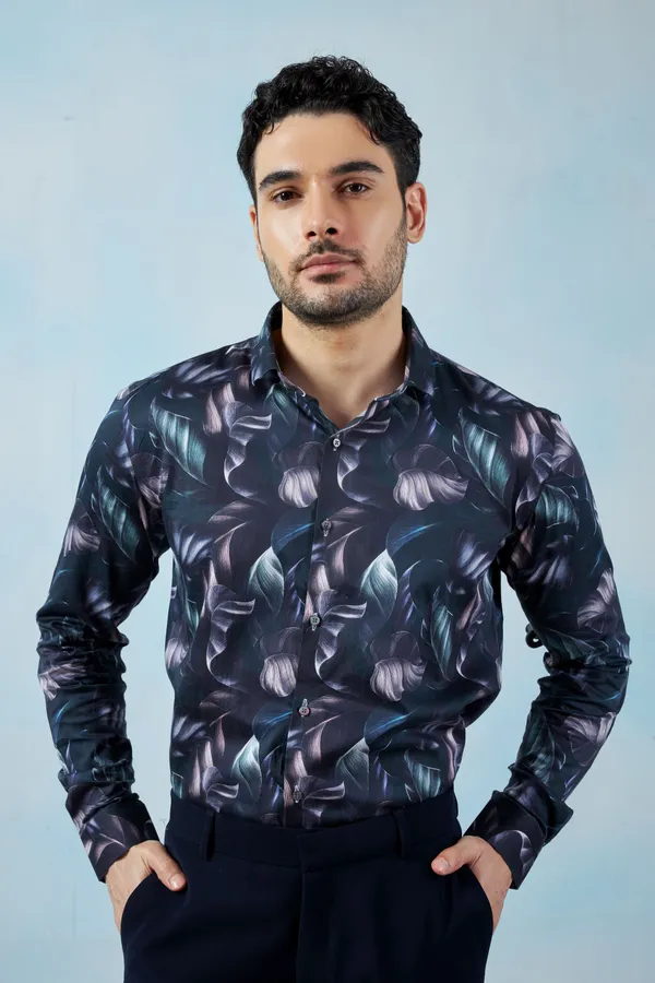 Navy_Shell_Digital_Print_Shirt_For_Men