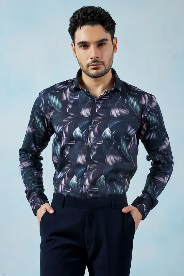 Navy_Shell_Digital_Print_Shirt_For_Men
