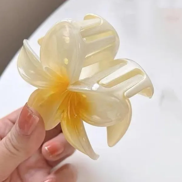 Pink_&_Yellow_Gradient_Lily_Flower_Hair_Claw_Clips_for_Women_&_Girls