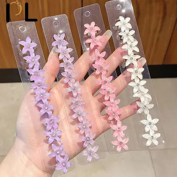 30_Flower_Hair_Clips_for_Girls_&_Women_–_Mini_Daisy_Hair_Claws_in_Pink,_White_&_Purple_|_Cute_Floral_Hair_Accessories_for_Kids,_Teens_&_Daily_Styling_|_Strong_Grip_Non-Slip_Small_Hair_Clips