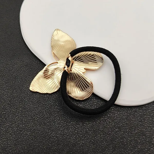 Gold_and_Black_Metal_Hair_Tie_Ponytail_Cuffs_for_Girls_&_Women