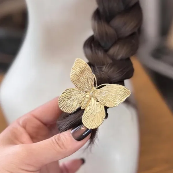 Gold_and_Black_Metal_Hair_Tie_Ponytail_Cuffs_for_Girls_&_Women