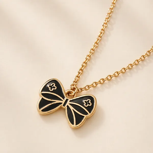 Beautiful_Bow_Pendant_For_Women_&_Girls_