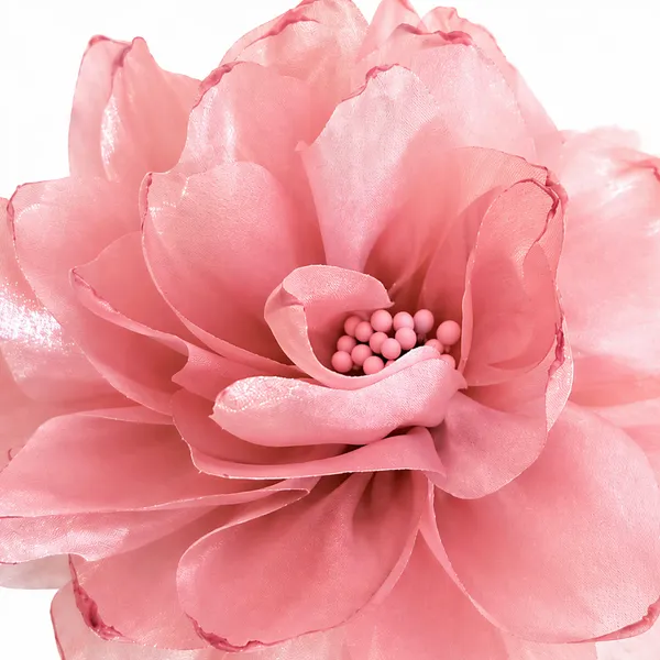 Beautiful_Flower_Hairclip_For_Women_&_girls,Rose_Pink_Colour