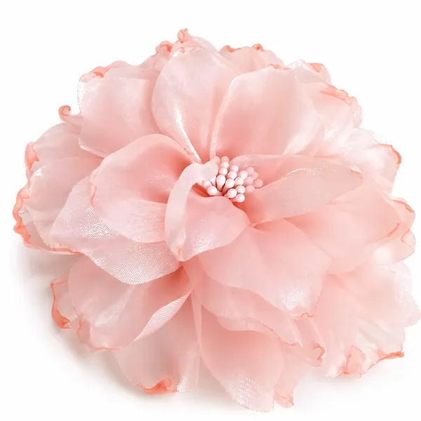 Beautiful_Flower_Hairclip_For_Women_&_girls,_Peach_Colour_